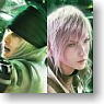 Final Fantasy XIII Wall Scroll Poster Lightning & Snow (Anime Toy)