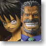 One Piece DX Figure -Designation of D- Monkey D. Luffy & Monkey D. Garp 2 Pieces (Arcade Prize)