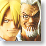 One Piece DX Figure -The Grandline Men- vol.6 Sanji & Silvers Rayleigh 2 Pieces (Arcade Prize)