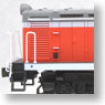 1/80(HO) DD13 6th Edition, Single Headlight (Orange/Gray) (Completed) (Model Train)