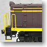 1/80(HO) DD13 6th Edition, Single Headlight (Maroon/Yellow) (Completed) (Model Train)