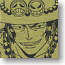 One Piece Metal Wanted Notice Portgas D Ace Limited Gold Ver. (Anime Toy)
