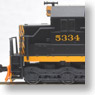 EMD SD45 D&RGW #5334 (Black/Orange Character) (Model Train)