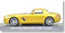 メルセデス・ベンツ SLS AMG クーペ (ゴールド) (ミニカー)