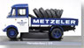 メルセデス・ベンツ L319 MERZELER タイヤ積載 (ブルー) (ミニカー)