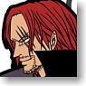 One Piece Shanks Rubber Key Ring (Anime Toy)