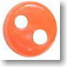 リンカップボタン 4mm (オレンジ) (20個入) (ドール)