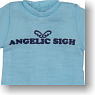 Angelic Sigh T-shirt (Saxe) (Fashion Doll)