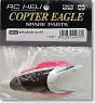Body Cowl (Red) For Copter Eagle (RC Model)