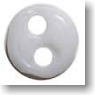 Rincup Button 6mm (White) (10 pieces) (Fashion Doll)
