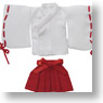 Shorty Miko clothes (White x Red) (Fashion Doll)