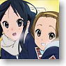 [K-on!] Microfiber Sports Towel [Mio & Ritsu] (Anime Toy)
