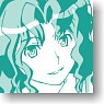 Amagami SS Towel Tanamachi Kaoru Green (Anime Toy)
