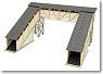 [Miniatuart] Good Old Diorama Series : Overpass A (Unassembled Kit) (Model Train)