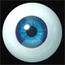 Glasstic Eye 20mm (Blue) (Fashion Doll)