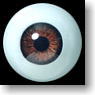 Glasstic Eye 16mm (Brown) (Fashion Doll)