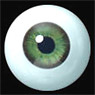 Glasstic Eye 16mm (Light Green) (Fashion Doll)