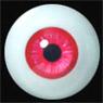 Glasstic Eye 20mm (Red) (Fashion Doll)