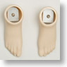 Foot Skin Parts 551 (1 pair) (Whity) (Fashion Doll)