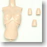 27cm Female Upper Body + Neck Parts for Normal Body (Whity) (Fashion Doll)