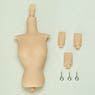 27cm Female Upper Body + Neck Parts for SB-S Body (Natural) (Fashion Doll)