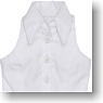 50cm ノースリーブYシャツ (ホワイト) (ドール)
