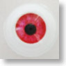 Glasstic Eye 8mm (Red) (Fashion Doll)