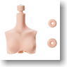 23cm Female Upper Body + Neck Parts for SBH-M Body (Natural) (Fashion Doll)