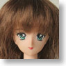 27cm Wig Long M (Brown) (Fashion Doll)