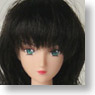 27cm Wig Long S (Dark Brown) (Fashion Doll)
