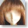 60cm Wig Semi-Long S (Brown) (Fashion Doll)