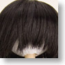 60cm Wig Semi-Long M (Black) (Fashion Doll)