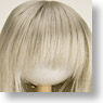60cm Wig Semi-Long S (Silver) (Fashion Doll)
