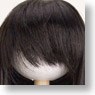 60cm Wig Straight Long S (Black) (Fashion Doll)