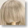60cm Wig Straight Long L (Silver) (Fashion Doll)
