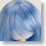 60cm Wig Straight Long S (Light Blue) (Fashion Doll)