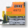 GE C44-9W BNSF Heritage II (ヘリテージ II) No.4972 (オレンジ/濃緑/ロゴ) ★外国形モデル (鉄道模型)
