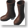 27cm Short Boots for Female (Brown) (Fashion Doll)