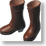 27cm Short Boots for Female (Chocolate) (Fashion Doll)