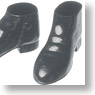 27cm Semi Boots for Male (Black) (Fashion Doll)