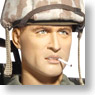 WWII U.S. Marine The 5th Division The 27th Regiment M1919 A4 Gunner GSgt `Tim Wright` Iojima 1945 (Fashion Doll)