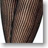 27cm Panty Stocking (Plain Black) (Fashion Doll)