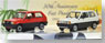 フィアット パンダ 30周年記念 レッド＆ホワイト 2台セット (ミニカー)