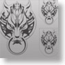 Final Fantasy VII Advent Children Decoration Sticker Cloud (Anime Toy)