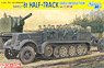 German Sd.Kfz.7 8t Half-track Early Production w/Crew (Plastic model)