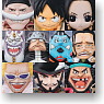 Mascot Relief Magnet S One Piece The Seven Warlords of the Sea 12 pieces (Anime Toy)
