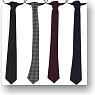 Men`s Necktie (Grid Pattern) set (Assort) (Fashion Doll)