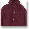 Men`s 12in Y-shirt (Bordeaux) (Fashion Doll)