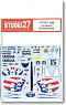 Decal for YZR M1 USA 2006 (Model Car)
