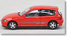 TLV-N48a Honda Civic SiR-II (Red) (Diecast Car)